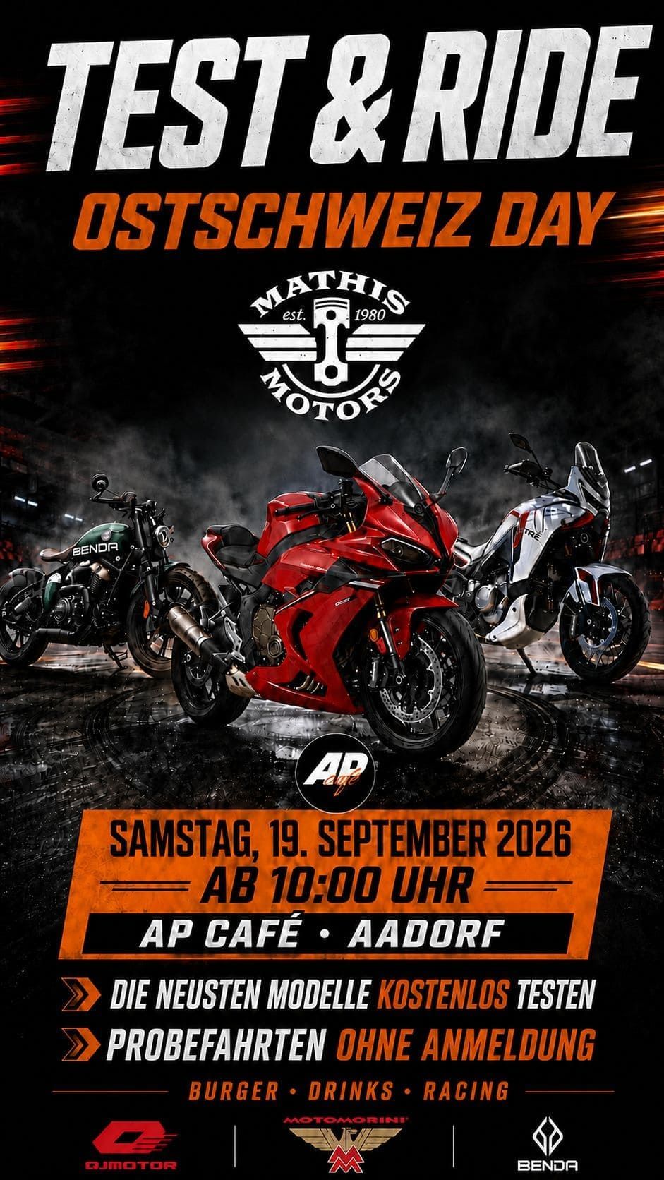 Test & Ride