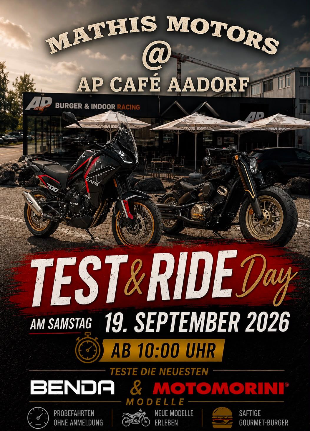 Eindruck vom Anlass Test & Ride im Sim Racing Center Aadorf