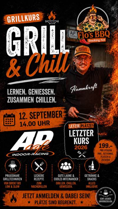 Eindruck vom Anlass Grill & Chill im Sim Racing Center Aadorf