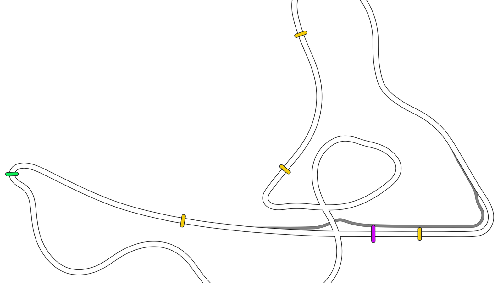 Streckenlayout Pinwheel GP