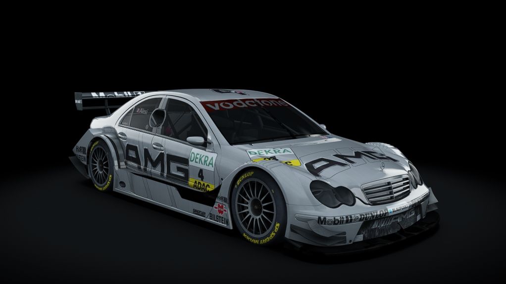 Mercedes C DTM 2005 — Fahrzeug der laufenden Hotlap Challenge