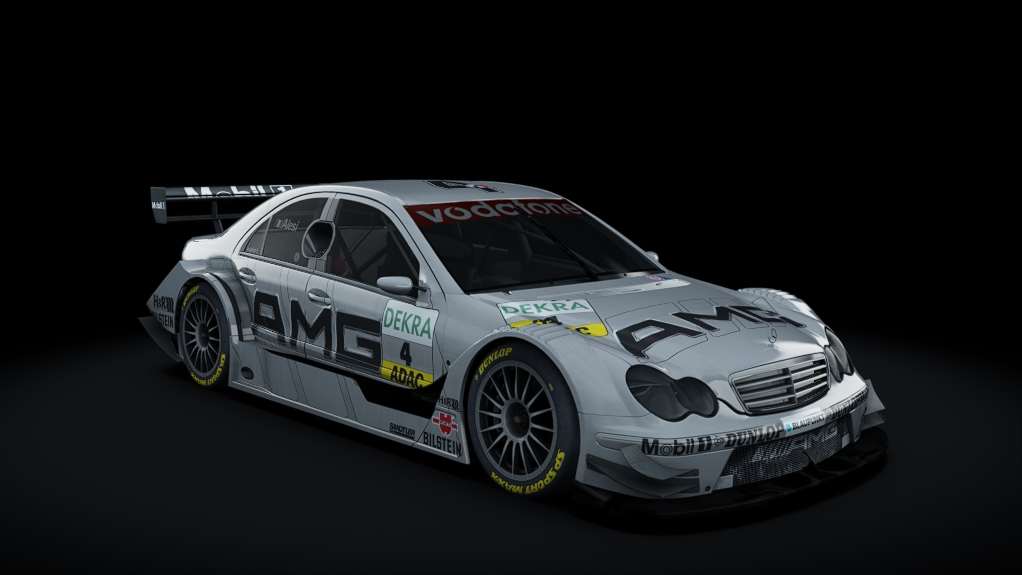 Mercedes C DTM 2005 — Fahrzeug der laufenden Hotlap Challenge